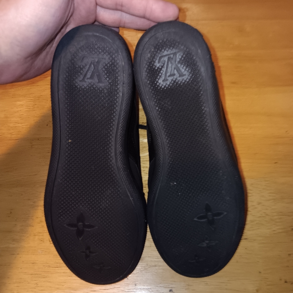 Louis Vuitton Suede & Leather Monogram Boots Size 6 1/2 - Picture 6 of 6